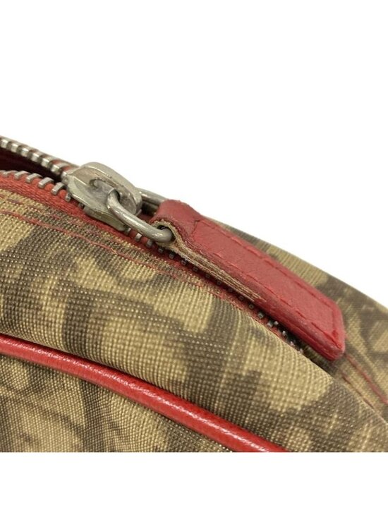 Dior Shoulder Bag Rasta Dark Brown Beige Multi Leather - Picture 14 of 15